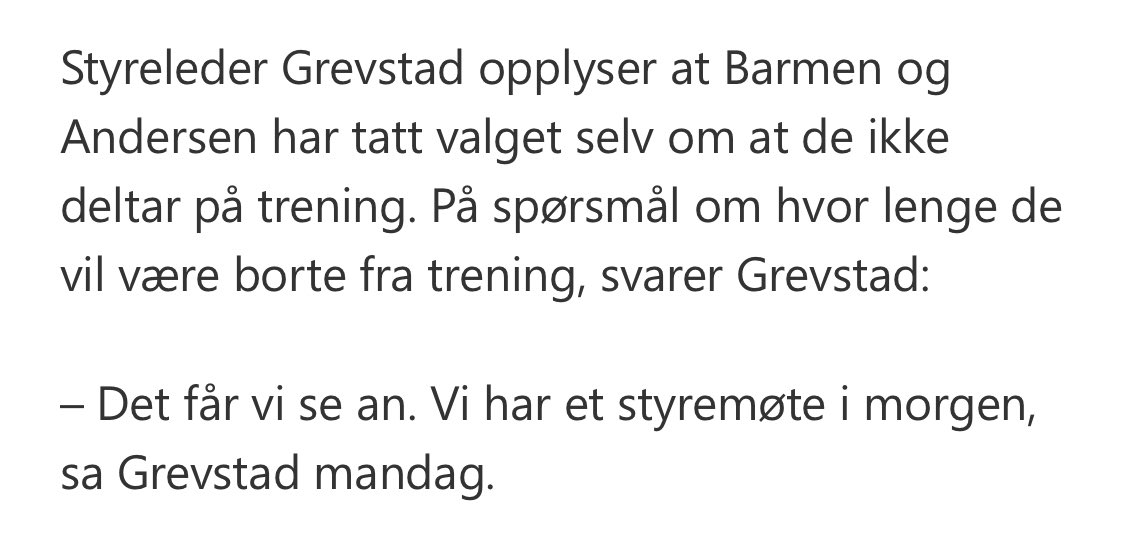 kjetil1's tweet photo. Det et mye fascinerende med denne Brann-saken, men liker spesielt godt hvordan styremøter i klubben potensielt kurerer mental slitenhet https://t.co/7jnEmb4jNL