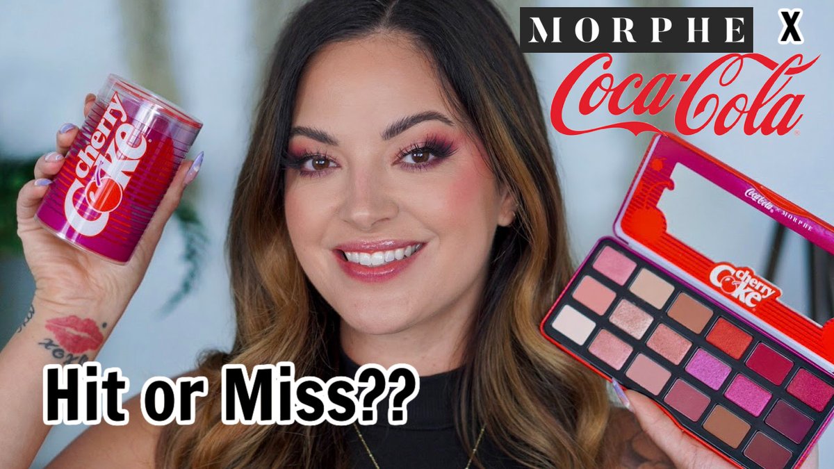 *NEW* COCA COLA X <a href="/MorpheBrushes/">Morphe</a> CHERRY COKE COLLECTION REVIEW &amp; FIRST IMPRESSIONS youtu.be/AaXPjCMFAbU