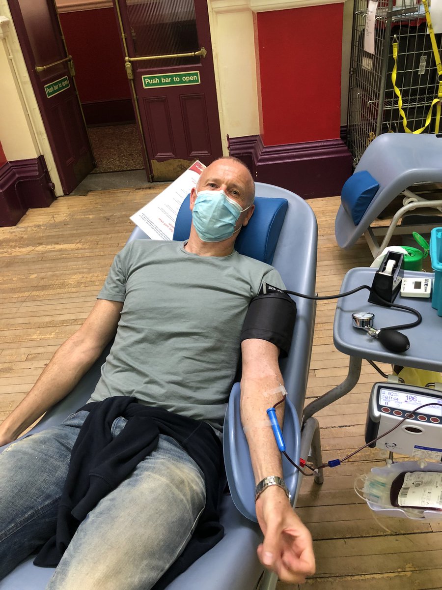 timlovejoy's tweet photo. 10th donation today 🙌 As I always say…give blood. It doesn’t hurt, it makes you feel great and it helps people 🩸@GiveBloodNHS https://t.co/CkWpM829Sn