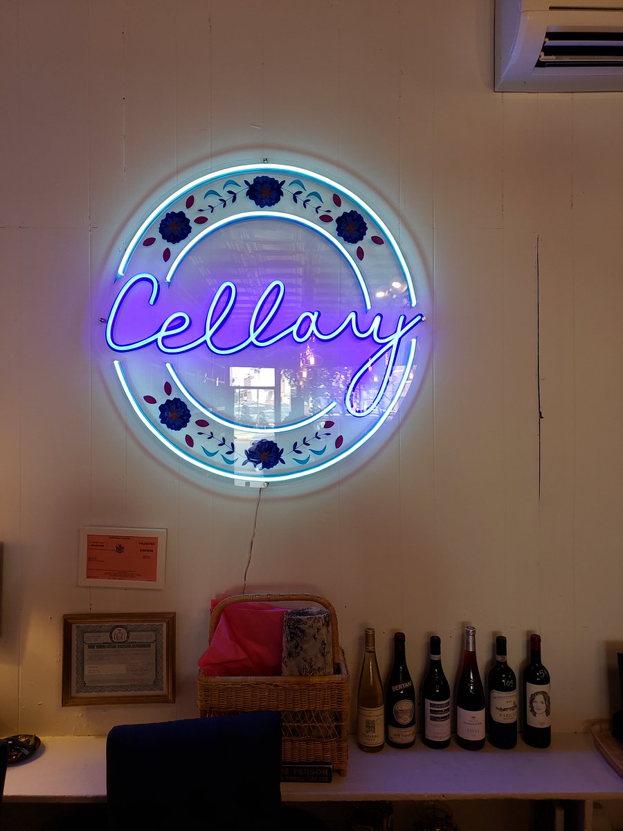 PAWSny's tweet photo. Artist Meikle Gardner is auctioning off a piece called “My Biggest Vice” at @CellaryInc, a wine shop in Bay Ridge Brooklyn, and the proceeds will be donated to #PAWSNY!
 
The auction is open until the end of the month! #cellary #artauction #meiklegardner #donation #wineshop https://t.co/iXZcQ0Bs1Z