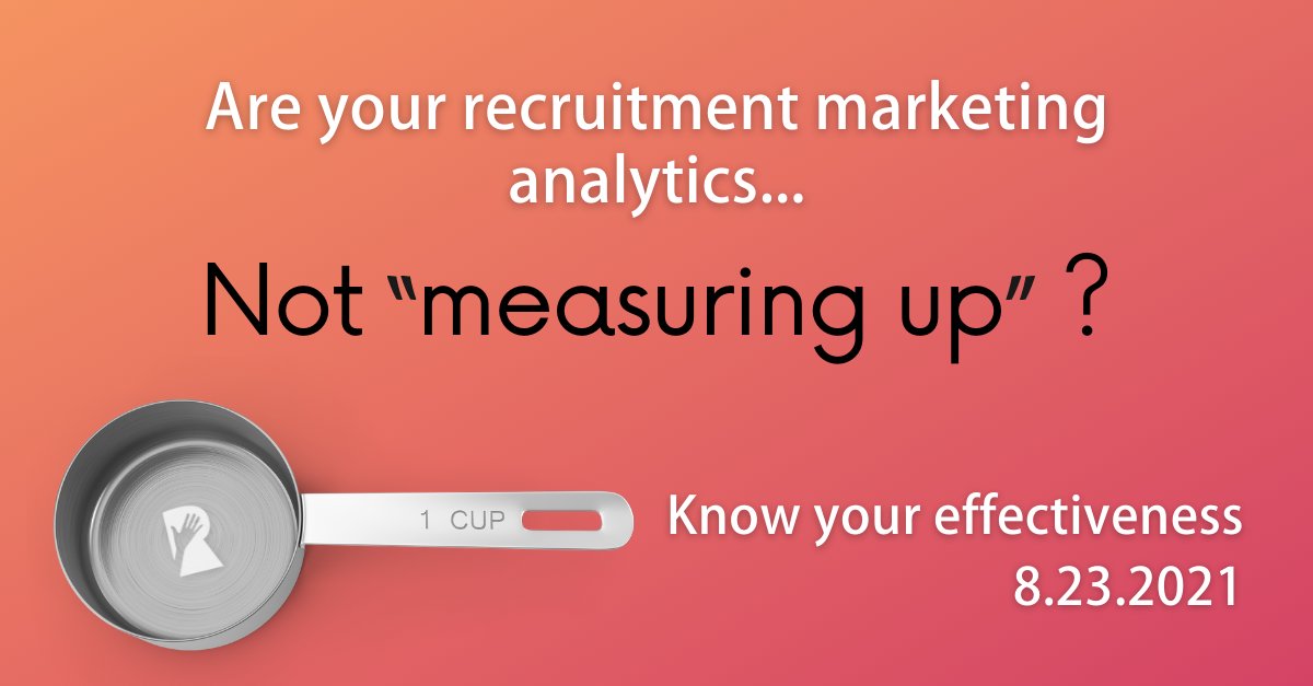 Rally_RM's tweet photo. What does a measuring cup have to do with Recruitment Marketing and employer branding? Find out on 8/23. https://t.co/inKMM326g8