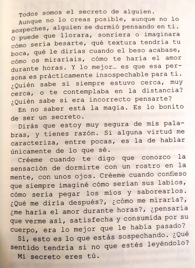 NoeliaMedina94's tweet photo. ¿Alguna vez te has parado a pensar si eres el secreto de alguien? 

✨Mi secreto eres tú.✨

#ElFrutoProhibidoDeAdán 
#TrilogíaPecadoDivino https://t.co/S0RLVyNKlb