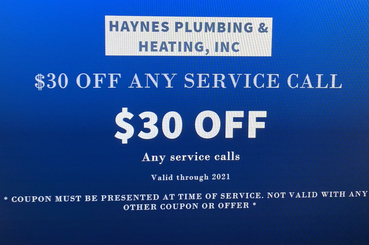 haynes plumbing (@plumbing_haynes) | Twitter