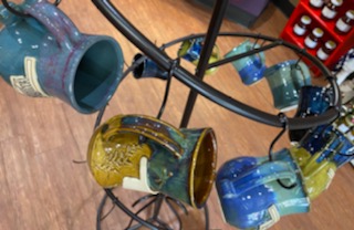 Our_Favorite_Pl's tweet photo. Little River Pottery is the art of Amber Ridley Bushman. Creating by hand in #MacombOk, about a mile north of the Little River. We are excited to carry a variety of her colorful and energetic earthen ware. Stop in to find your favorite new mug!
#OurFavoritePlace #Shoplocal https://t.co/iph8OC7CUs