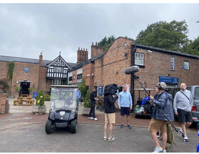 ChorltonPro's tweet photo. Great to have @SkySports @chorlton_golf doing a piece on @Golf_Mates_ &amp; @DanielGavins ….#👏🏻👏🏻 https://t.co/XeHg9pEMHZ