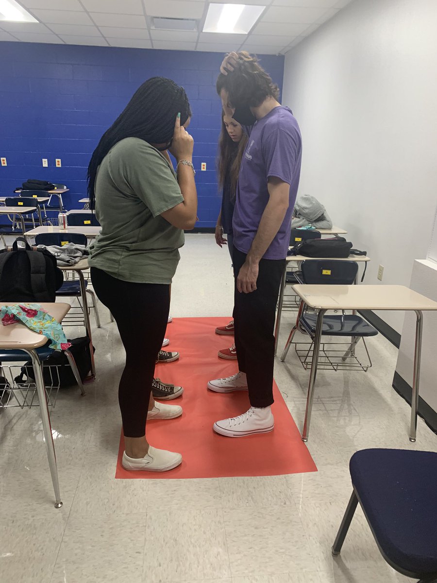 Clemens Pals learning to work as a team by going on a magic carpet ride.  #dynamicleaders #skilledcommunicator