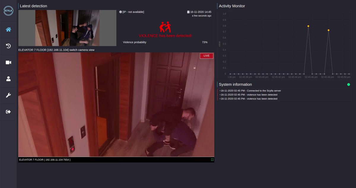 With over 95% accuracy, Scylla AI-powered solution effectively detects fights and alerts to violent incidents as they occur.
Download our whitepaper to see the impressive accuracy metrics for Scylla's ADS solution: scylla.ai/whitepaper/
#surveillance #security #safety