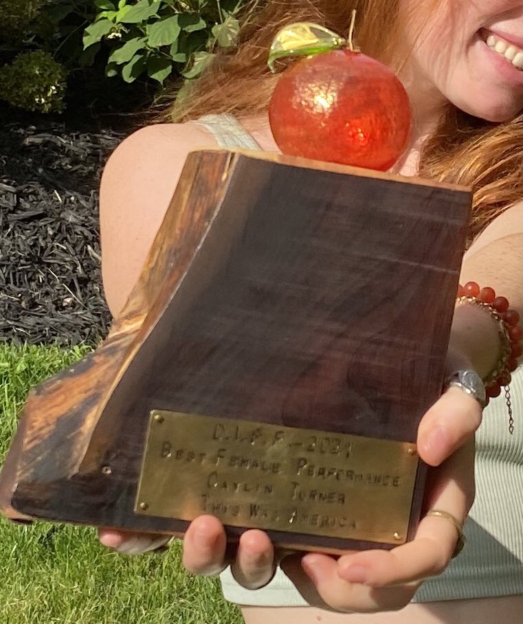 TurnerCaylin's tweet photo. Thanks so much to the @DIFFestival for delivering my Best Actress Award - I truly appreciate the recognition!

 #actorslife @ThisWasAmerica1 https://t.co/YsYXzqV3Ez