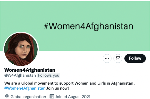 We have just created a global movement called #Women4Afghanistan together with incredible women from around the world, from our  #W20 @EWLA1  and other global networks - please follow our new twitter account here 
@w4afghanistan
 - to help us get the ball rolling!