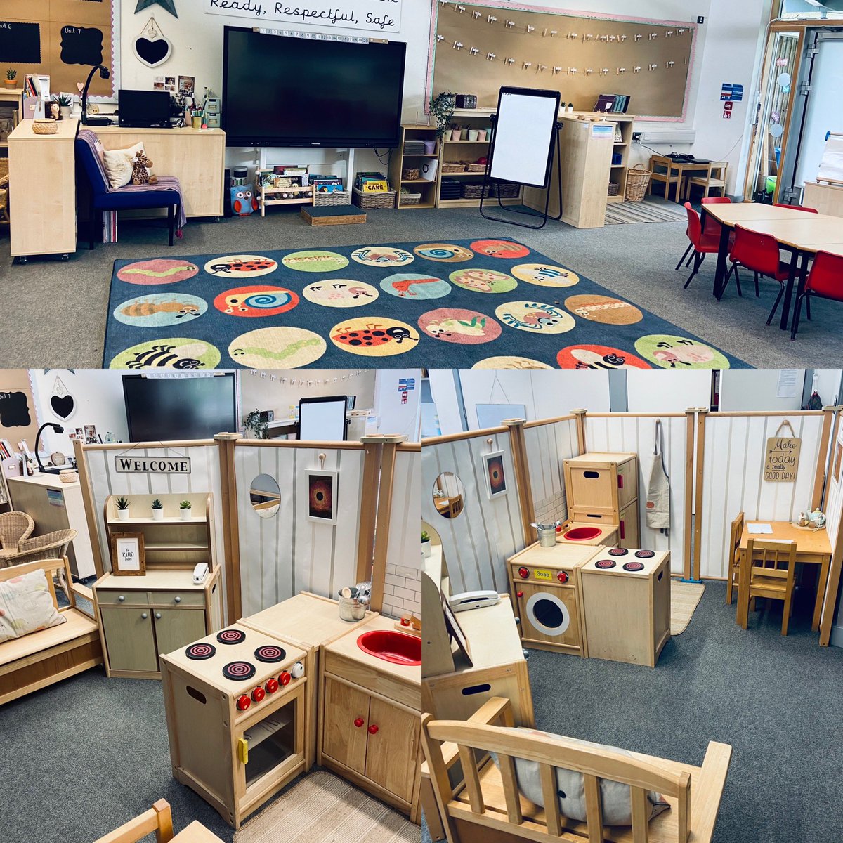 SarahBurgeEYFS's tweet photo. ……and relax! ☀️ #EYFS #classroom https://t.co/ov0es1SDPK