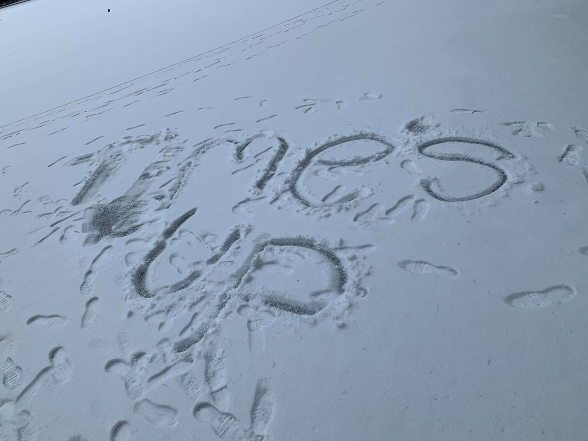 And of course they left their mark. #TimesUpMovie