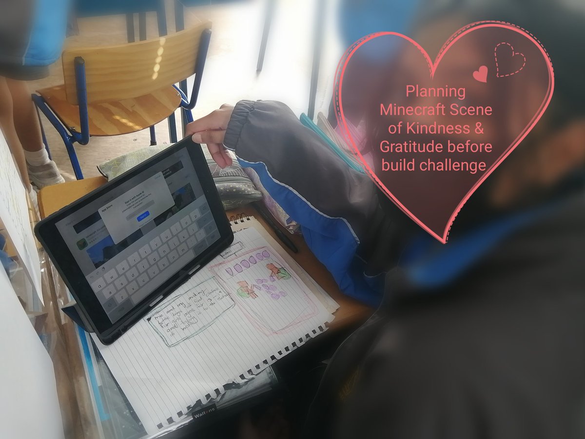 mishkaaaah's tweet photo. Having an incredible Round Square Week @r0undsquare doing the @PlayCraftLearn "Modelling Gratitude" activity to expand on our theme: "Be kind, a call to action" @MicrosoftEduSA @MicrosoftEDU @viva_nella @HartElsabe @CharmieCowell https://t.co/PY1Qh05MDy