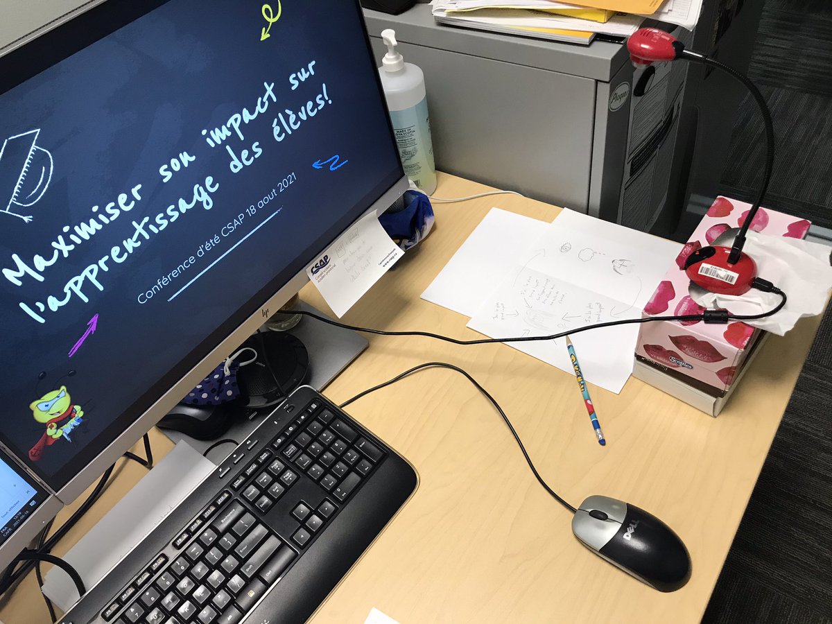 Parfois, il faut innover avec notre installation aussi! <a href="/CSAP_Officiel/">CSAP</a> #maximisersonapprentissage #éducationenfrançais #CSAPdp J’ai