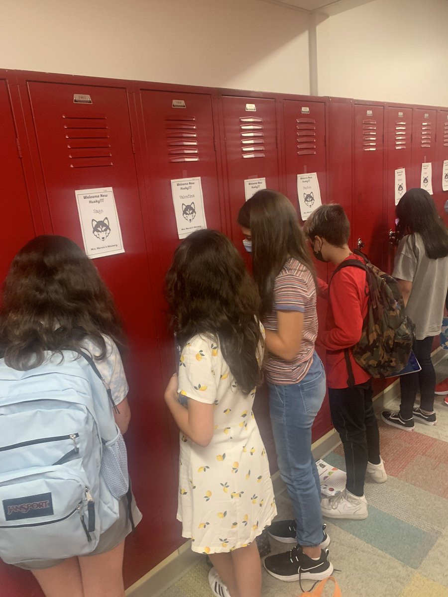 Jessica Marvin (@mrsmarvinela) on Twitter photo Itās the little things that remind me we are on a path towards a little more normalcyā¦like lockers! Teaching how to open lockers is exhausting, but I missed this! <a href="/nwhuskies/">Northwood Middle School</a> helped each other and celebrated when we finally got in! Woohoo! Itās the little things that remind me we are on a path towards a little more normalcyā¦like lockers! Teaching how to open lockers is exhausting, but I missed this! <a href="/nwhuskies/">Northwood Middle School</a> helped each other and celebrated when we finally got in! Woohoo!