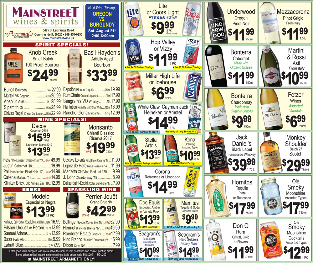 MainstreetWine1's tweet photo. WooHoo Sale Day!!! #wine #spirits #beer #crazyprices https://t.co/sprVfPd2c2