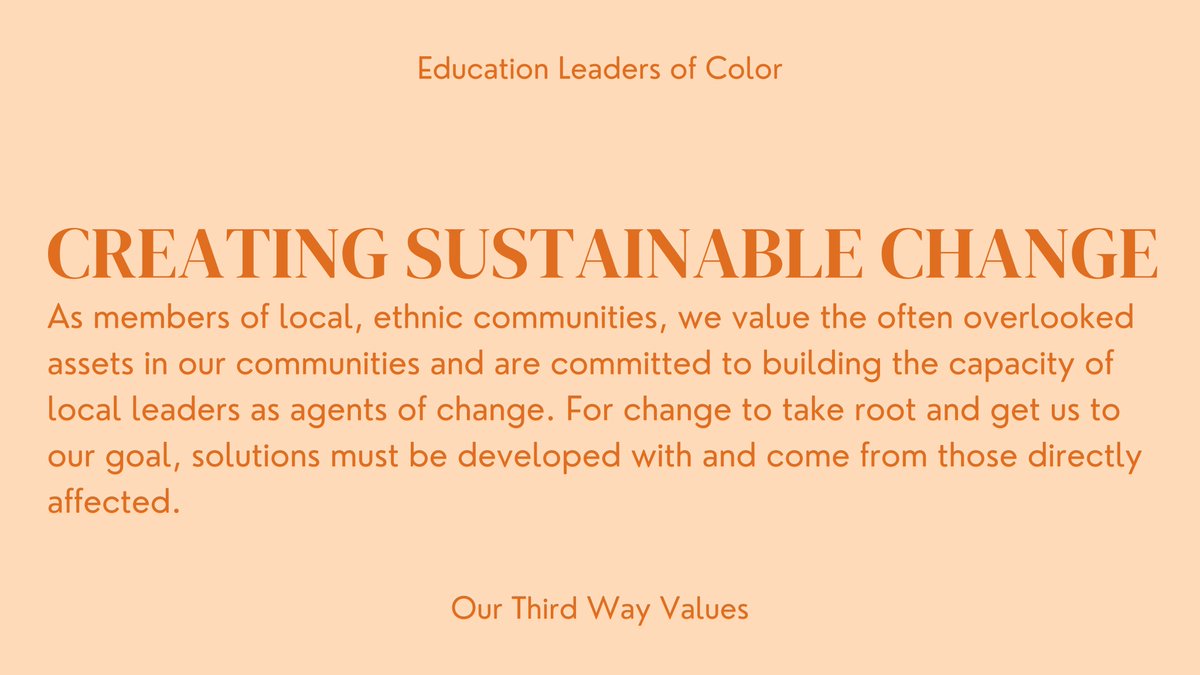 WeAreEdLoC's tweet photo. 📝Reflection Question: What does sustainable change look like in today's education landscape?

🎙️Reply with your reflections and tag 5 others to chime in #EdLoC #ThirdWayValues

Tagging: @NicoleLynnLewis @stephenqpham  @TravisJBristol @HeatherHJ https://t.co/2n5Mqzonc6