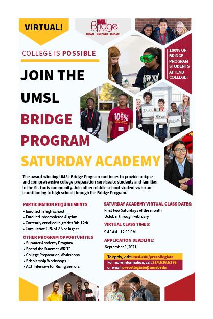 UMSL Bridge Program tweet media