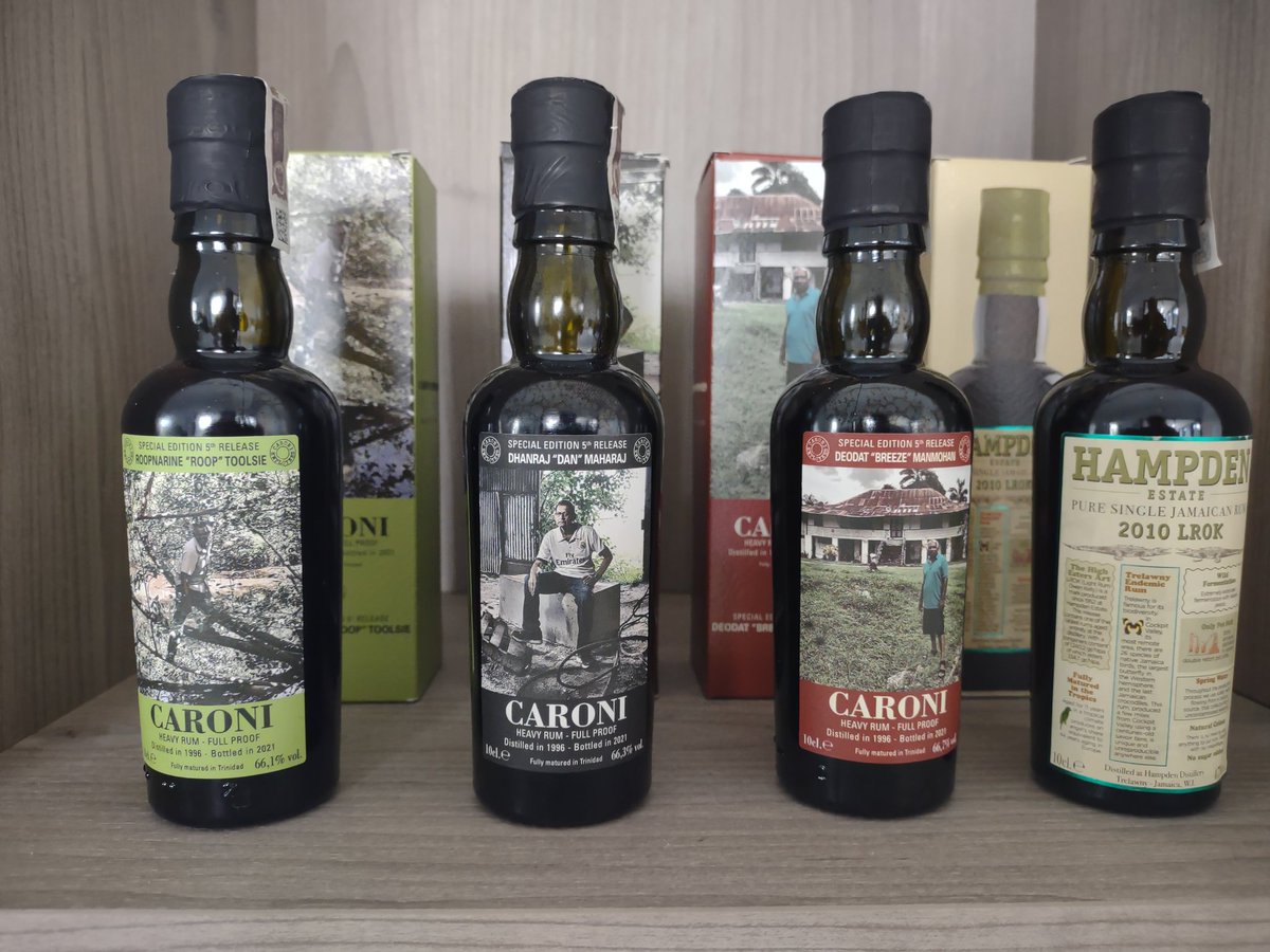 New delivery! 3x Caroni, 1x Hampden LROK 2010.