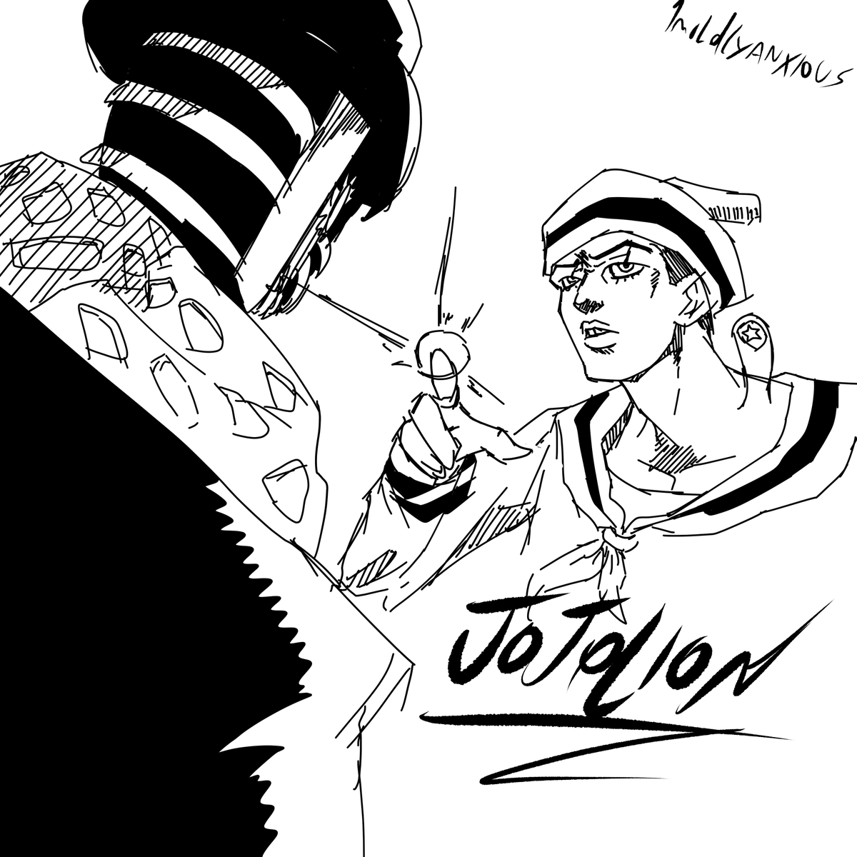 JojoCityLiving1's tweet photo. Good Bye, Jojolion... #jojo #jojolion #part_8 https://t.co/8gWNLOAGLp