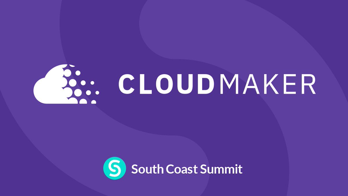 M365Summit's tweet photo. Announcing @CloudMakerAI as a #SouthCoastSummit2021 sponsor.

@CloudMakerAI - Visual Deployment for Microsoft Azure. A hyper-scale cloud enablement company. Their mission is to democratise the power of the cloud through intelligent software automation.

https://t.co/6SpFPCTVjH https://t.co/3zjrfkvueS