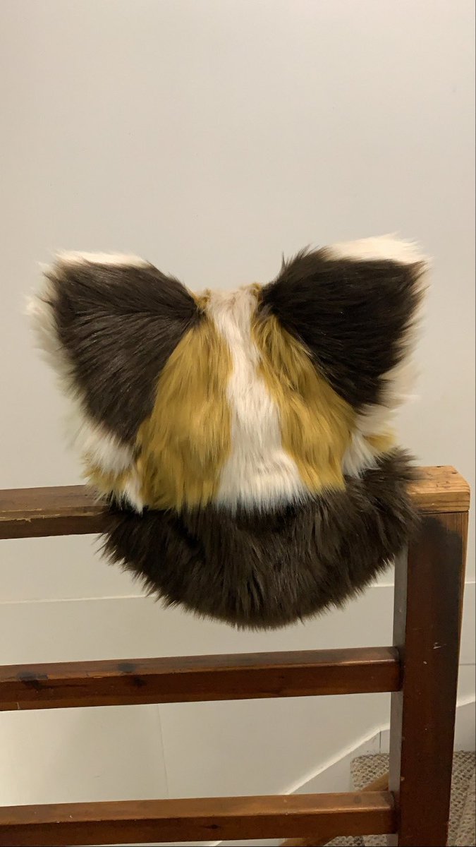 ScalingThePaw's tweet photo. Boy is done! Just needs paws now. He’s available for preclaim while I make his paws! 

#fursuit #fursuitforsale #fursuithead #fursuitmaker https://t.co/hq7bPTdPFC