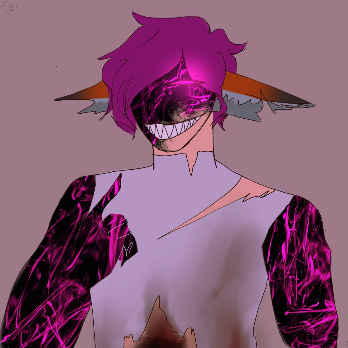 ScarlettCove's tweet photo. Idea of Elixir “revived form” if he came back in dark paths even after death #oc #DarkPaths #art https://t.co/WUwm4e1CWK