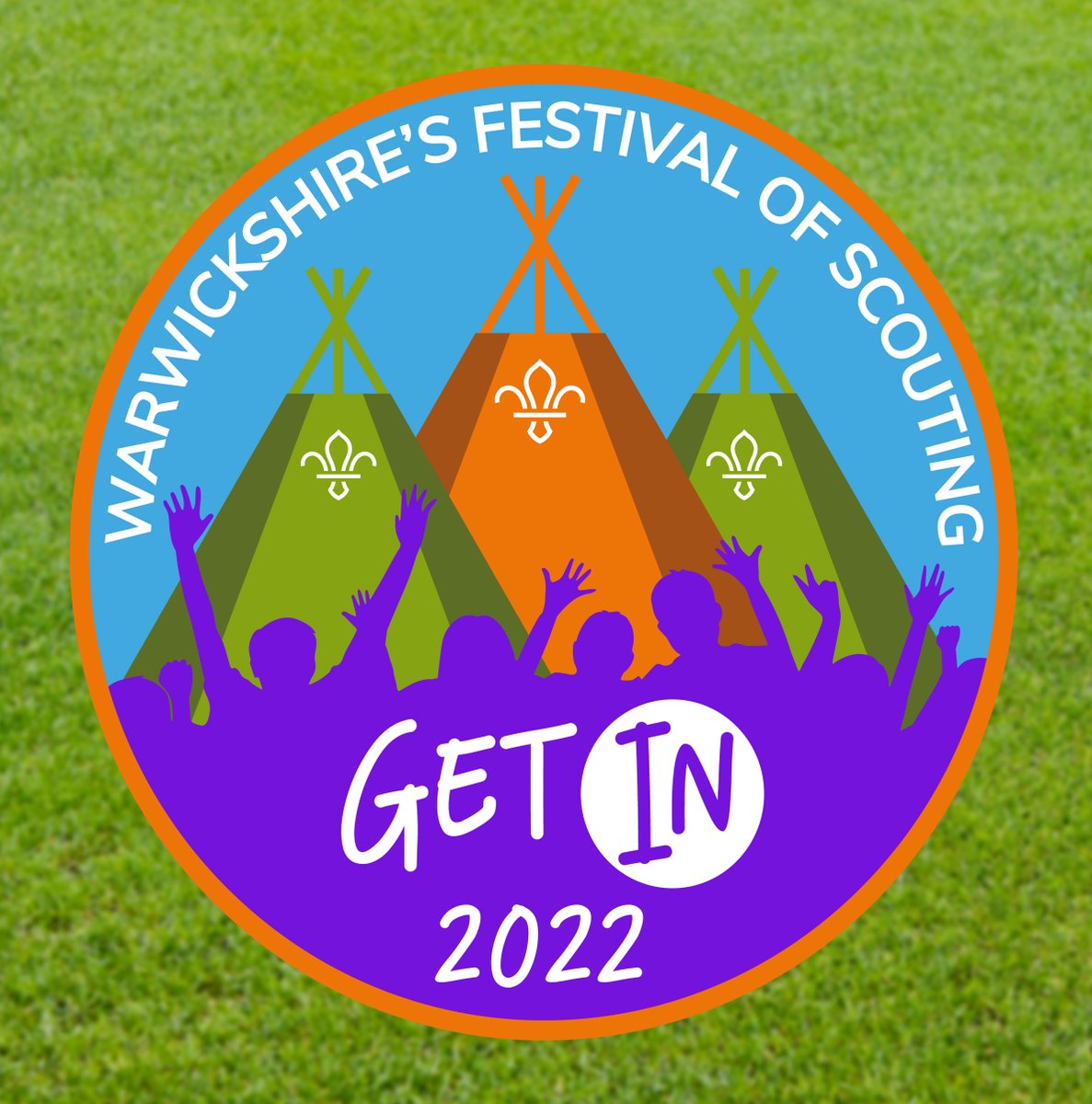 Proudly presenting Get In 2022: Warwickshire's Festival of Scouting!
We're soon going to be bringing you all the information you need to be part of Get In 2022. Keep an eye on our social media and website over the next two weeks - the journey starts now! #GetInCamp ⛺ ☀️ 🌒 🥳