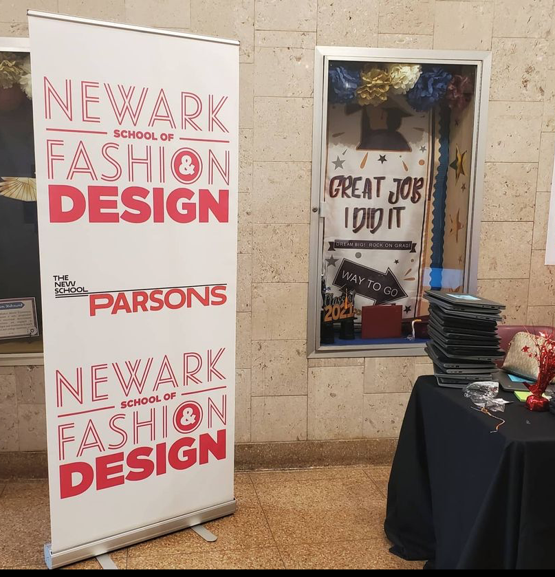 nps_nsfd's tweet photo. 📢: Newark School of Fashion &amp; Design extending HUGS &amp; LOVE ❤🖤🤍 to @nps_luismmarin Principal Montalbano, VP Cook, &amp; the entire Luis Munoz Marin Elementary School Team who are holding us down this week! 😉
#NewarkSchoolOfFashionAndDesign
#NSFD #NewarkButMakeItFashion https://t.co/3TyjUIISFh