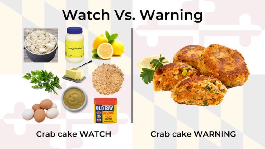 So it appears a tornado watch has been issued for the Baltimore and Washington area. <a href="/MDMEMA/">Maryland Department of Emergency Management (MDEM)</a> made this graphic for us to understand the difference. Time to reuse it! 
Be safe and alert everyone as the remnants of the storm pass us by.