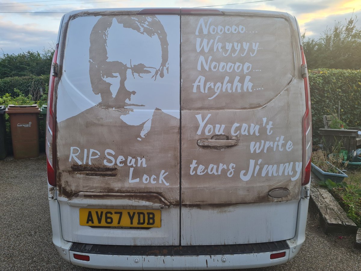 I became Ruddy Muddy in the hope I could make people smile...

If one person has made me smile and laugh until the tears keep running it has been this man. RIP Sean Lock. #ripseanlock