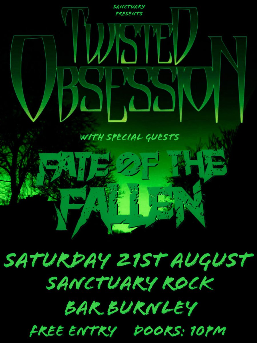 GrandElderBand's tweet photo. ** GIG UPDATE **
We have been added to this excellent lineup at @SanctuaryBar1 this Saturday! This is instead of the gig in Blackpool which unfortunately has been cancelled. Come and join us, @tobsession_band and #FateOfTheFallen for some late night riffs.
#theresastormcoming https://t.co/KiYNZEa8QJ