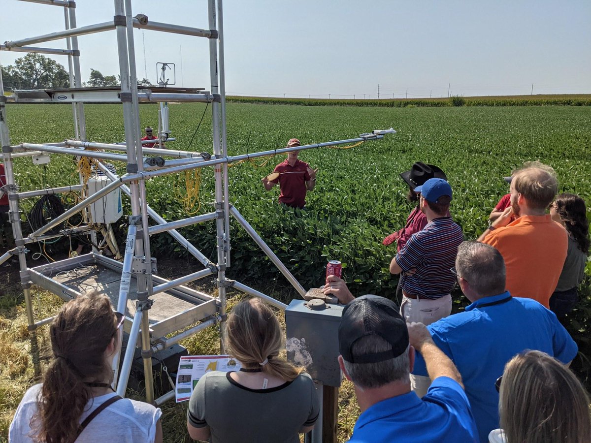 iowafuel's tweet image. Day 3 of the tour kicks off at @IowaStateBCRF and SABR farm learning about the latest innovation to make farming and biofuels cleaner than ever!