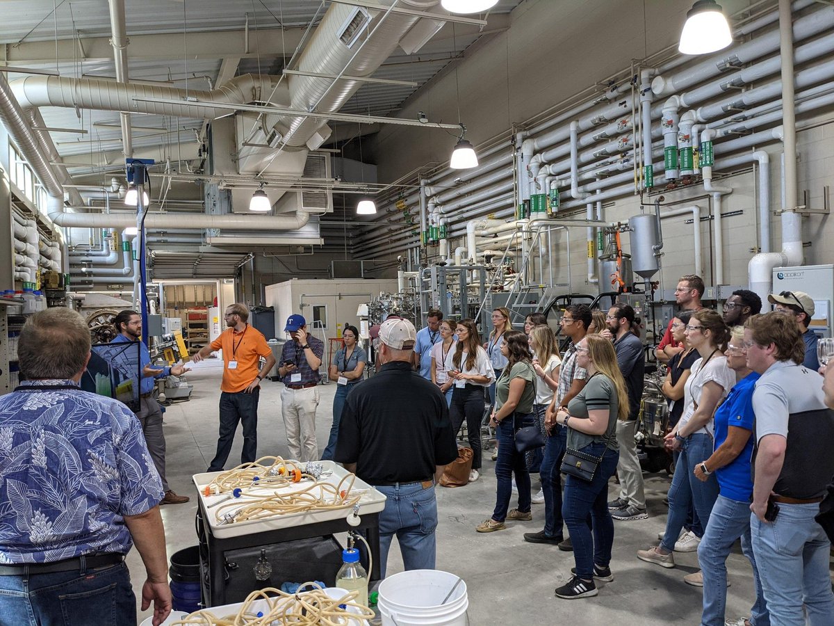 iowafuel's tweet image. Day 3 of the tour kicks off at @IowaStateBCRF and SABR farm learning about the latest innovation to make farming and biofuels cleaner than ever!