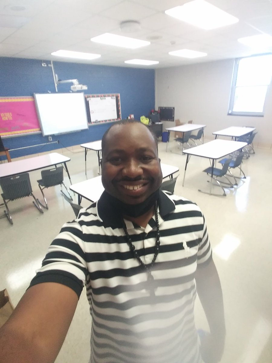 CoachTerry803's tweet photo. 1st day as a teacher y'all!! Ready to see how these 8th grade math students treat me ๐ For real tho...blessed to be able to make the transition into education and have impact on our young people. Wish me luck and pray for ya boy! ๐ #teacher #educator #RCSD1 @SAMSSaintsSoar https://t.co/vL46l3CYvy