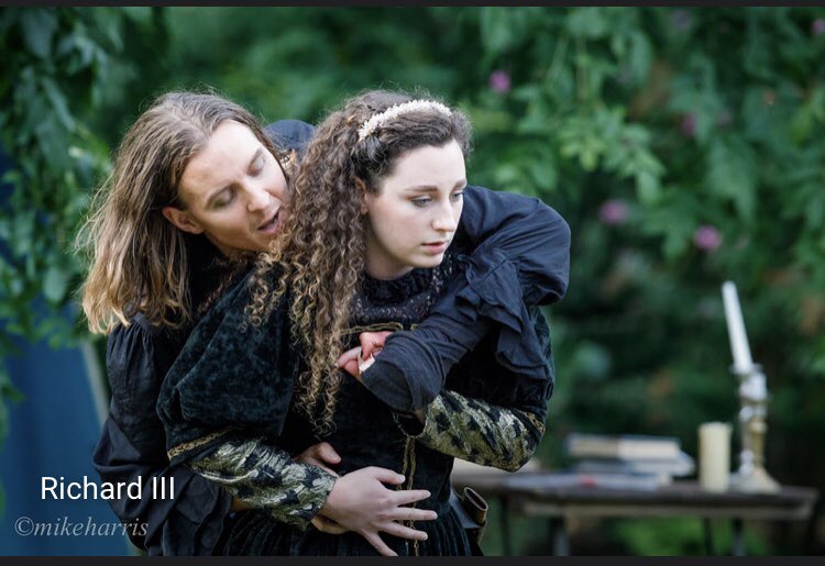 Richard III is still going strong at the Cambridge Shakespeare Festival. On in the gardens of St John’s until the 28th. Promise to be less sad than this if you come x