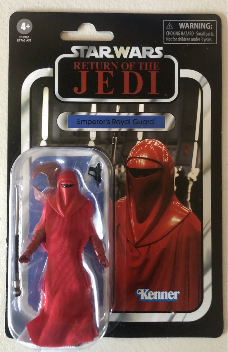 Here is a modem #StarWars Imperial guard. I always thought that these dudes looked regal and cool with their getup. Too bad we never saw them do too much on screen.