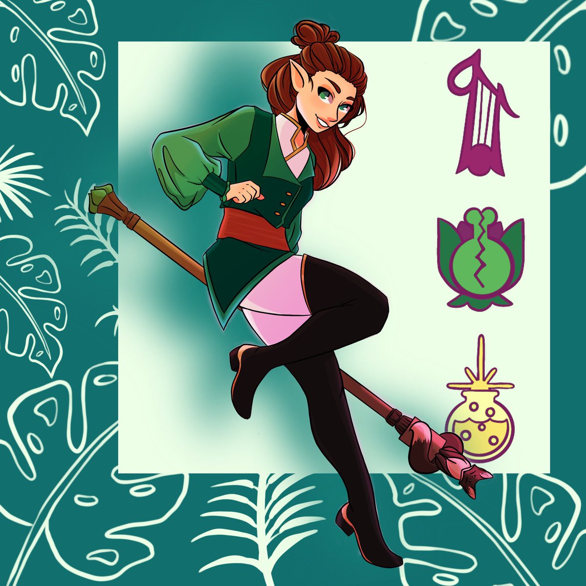 Anxious_Bimbo_'s tweet image. I really wanted to hop onto the whole #witchsona tag, because I adore #TheOwlHouse 

I also... couldn't pick just one coven... #wildmagic