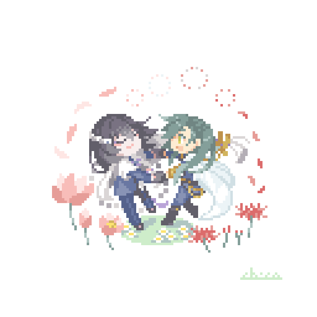 ふわふわ青江派🌼✨
新しい景趣楽しみだね。 