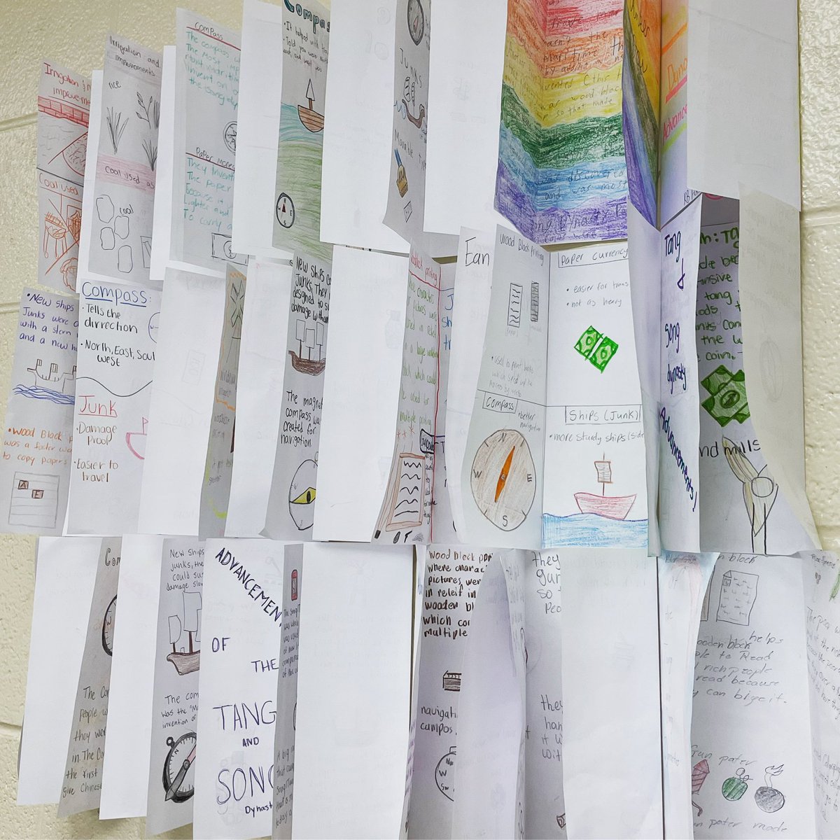 UCconferences's tweet photo. The brochure assessment is a really great activity that activates the visual cortex part of the brain! Added bonus, displaying them in the classroom creates visual interest &amp; helps students to feel proud of their work! #unconventionalclassroom #aclassic #teachertips #Assessment https://t.co/mRFdEogUCp