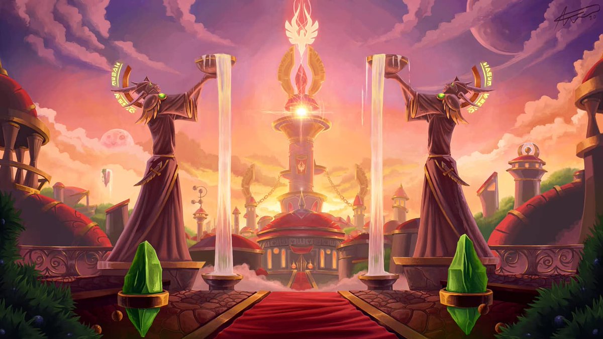 ArtForange's tweet photo. My arsenal of blood elf paintings is growing.

2018 -> 2021 https://t.co/gJtE70QRV3