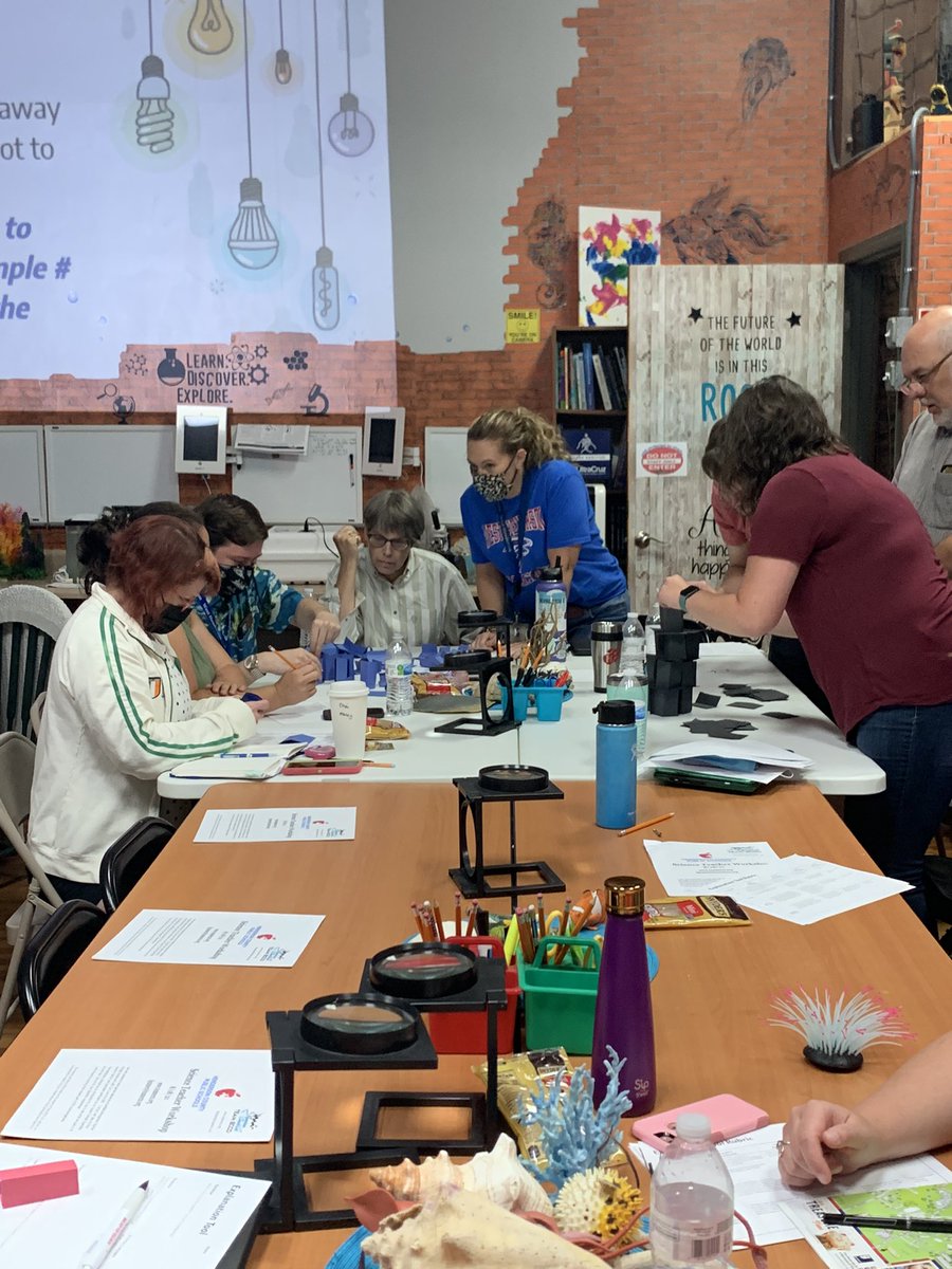 MrsWaycaster's tweet photo. Had a great time with @HCPSNC high school science teachers this morning at @teamecco #teambuilding https://t.co/GPlYJDKx0j
