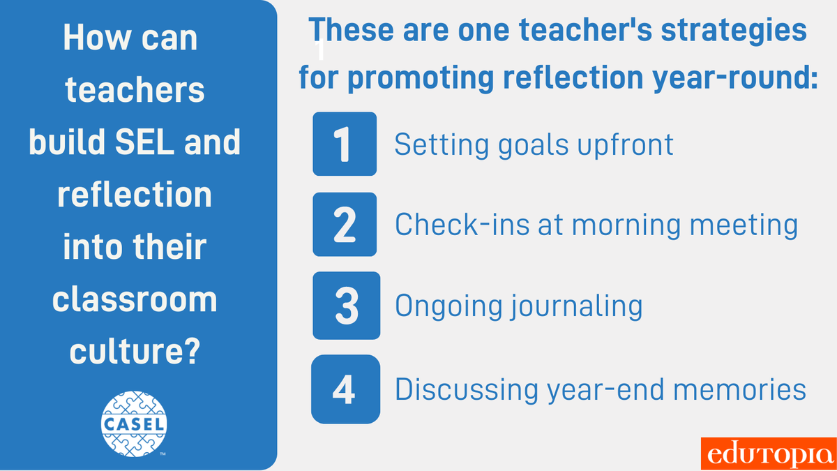 Back to school is coming soon. Here are some ways to use social and emotional learning (#SEL) as students return to the classroom via <a href="/edutopia/">edutopia</a>: edut.to/3A1ndaq 

TELL US: What are some of the ways you plan to incorporate SEL into your first days of school?