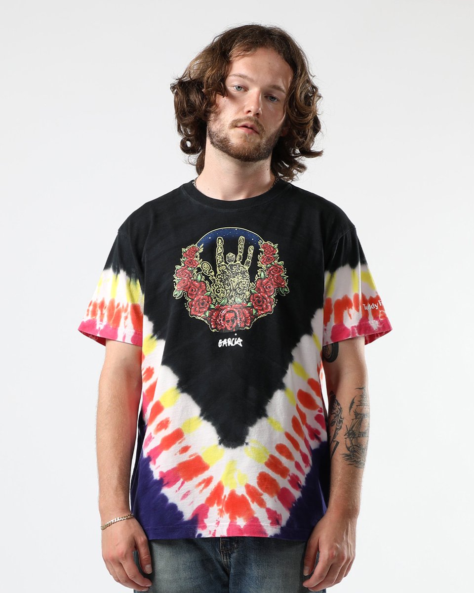 teddyfresh's tweet photo. Teddy Fresh x Jerry Garcia available 08/19/2021 © 2021 Jerry Garcia Family LLC https://t.co/9JRfykZv62