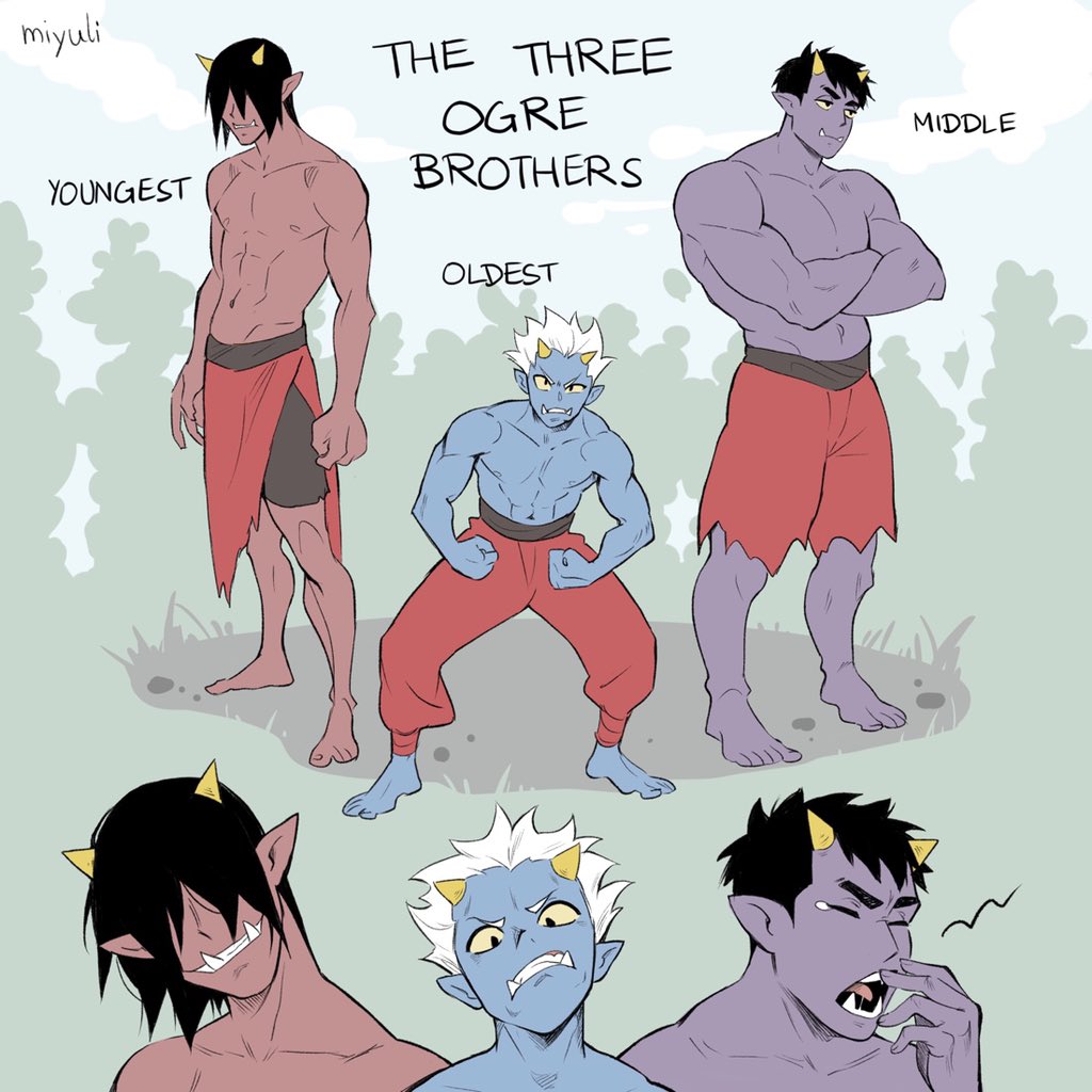 The three ogre brothers 