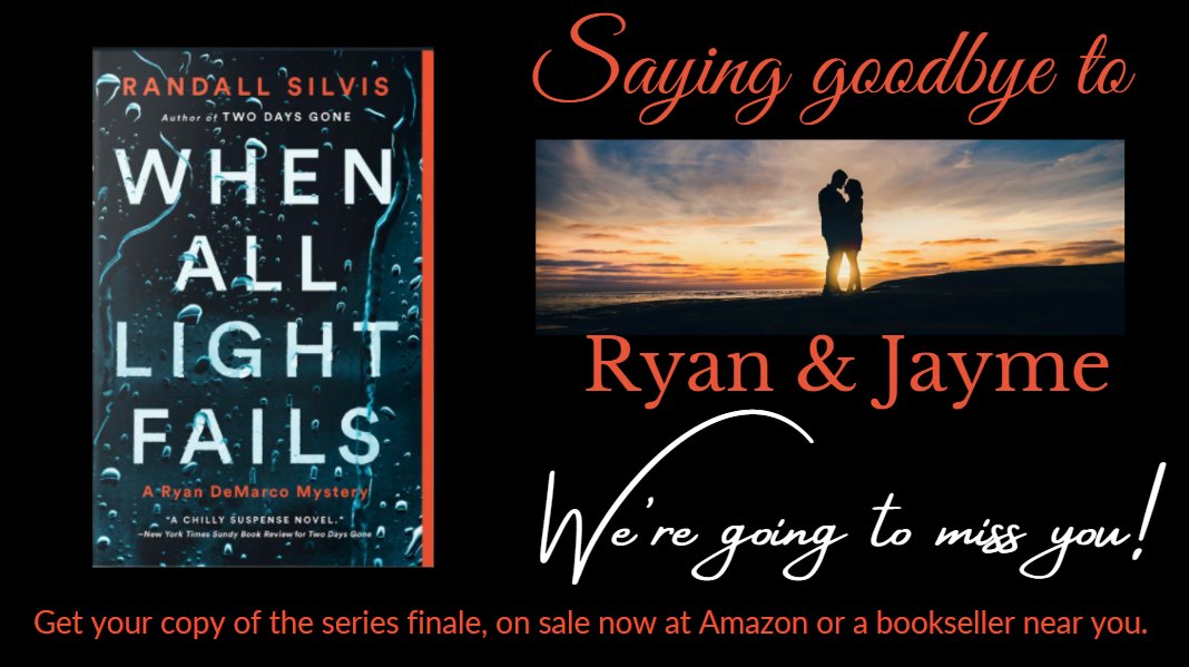 Author Randall Silvis (@randall_silvis) on Twitter photo Goodbyes are always hard. "We have arrived at that terrible beautiful moment in the Ryan DeMarco Mysteries ~ here is the stunning conclusion."
amazon.com/gp/product/B08…
<a href="/Sourcebooks/">Sourcebooks</a> <a href="/PPPress/">Poisoned Pen Press</a> <a href="/randallsilvis/">Randall Silvis</a> <a href="/Pennwriters/">Pennwriters</a> Goodbyes are always hard. "We have arrived at that terrible beautiful moment in the Ryan DeMarco Mysteries ~ here is the stunning conclusion."
amazon.com/gp/product/B08…
<a href="/Sourcebooks/">Sourcebooks</a> <a href="/PPPress/">Poisoned Pen Press</a> <a href="/randallsilvis/">Randall Silvis</a> <a href="/Pennwriters/">Pennwriters</a>