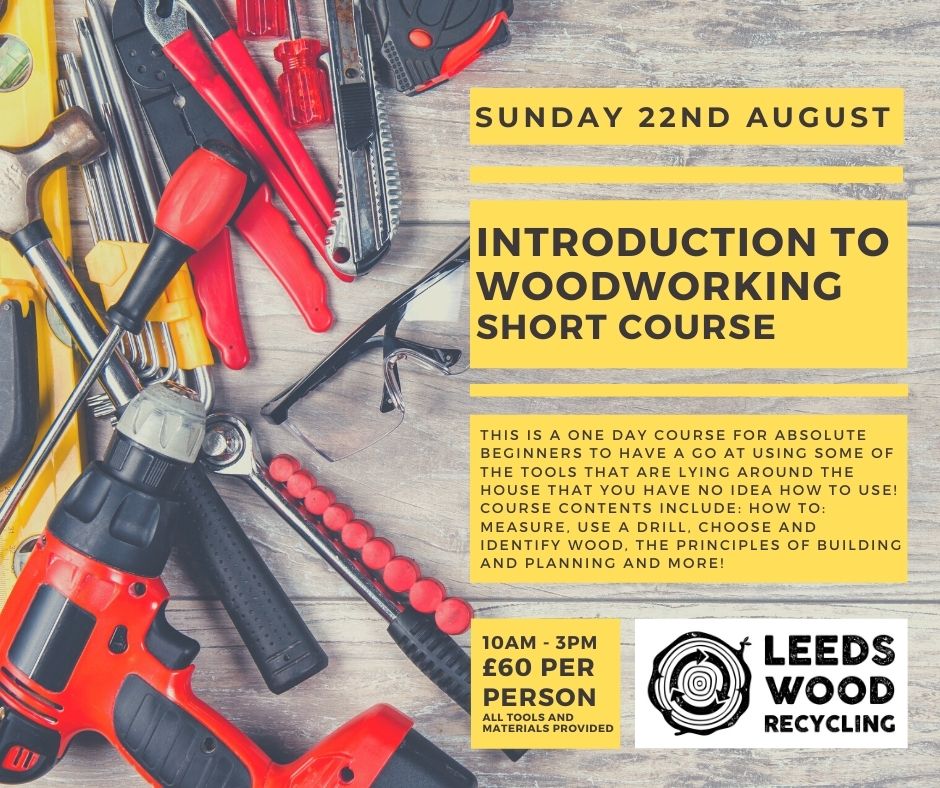 We have one place left for this Sunday's course!!! If you're a beginner and are interested, email me at leedswoodrecycling.community@gmail.com @SLShares @LeedsSouthCLLD @SouthLeedsMedia @SLeedsMumbler @southleedshub @SlungLow @stlukes_cares @HolbeckTogether @beestonholbeck