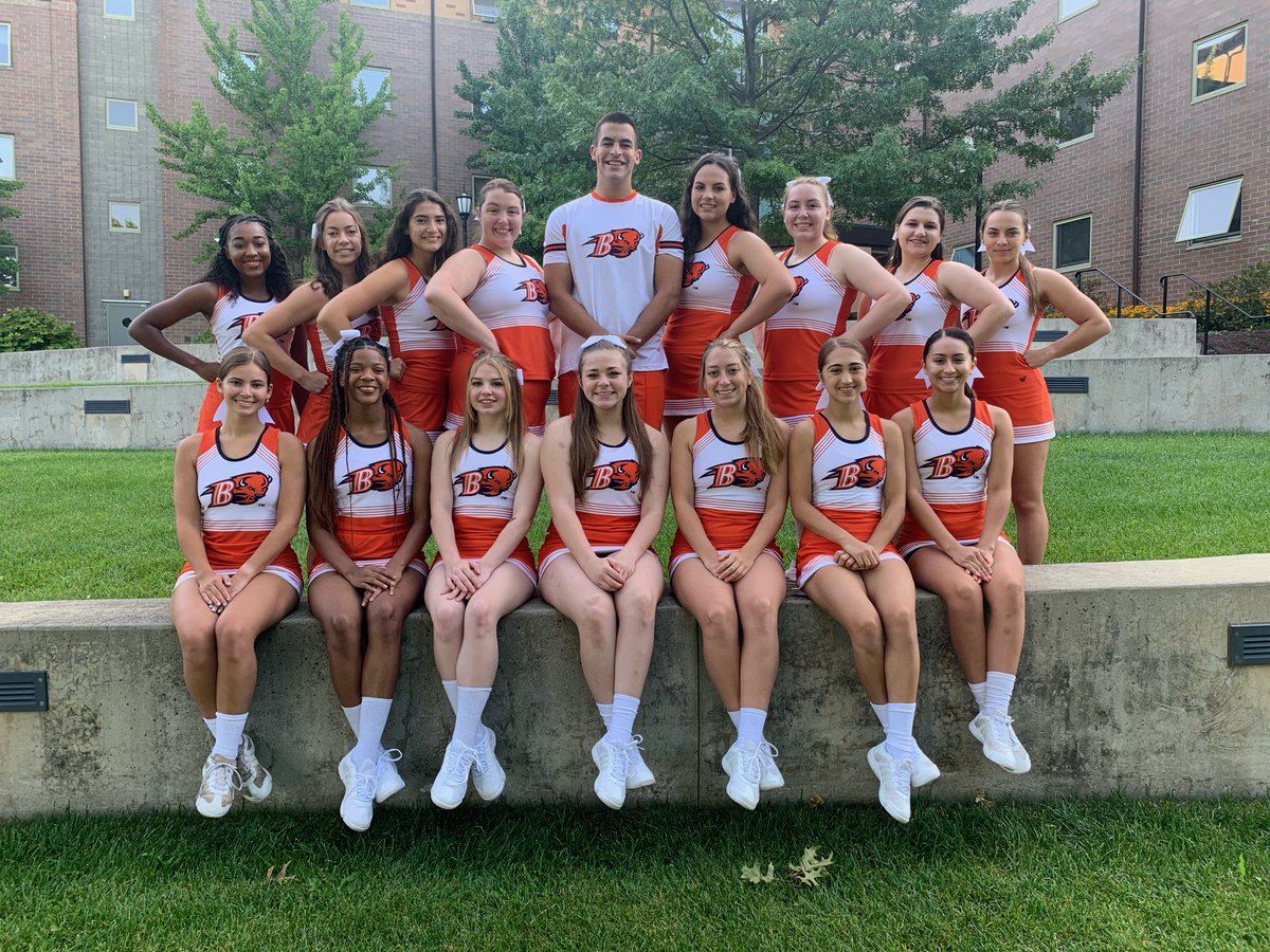 Bucknell Athletics On Twitter Big 📣📣📣 To The Bison Cheerleading Team The Squad Recently