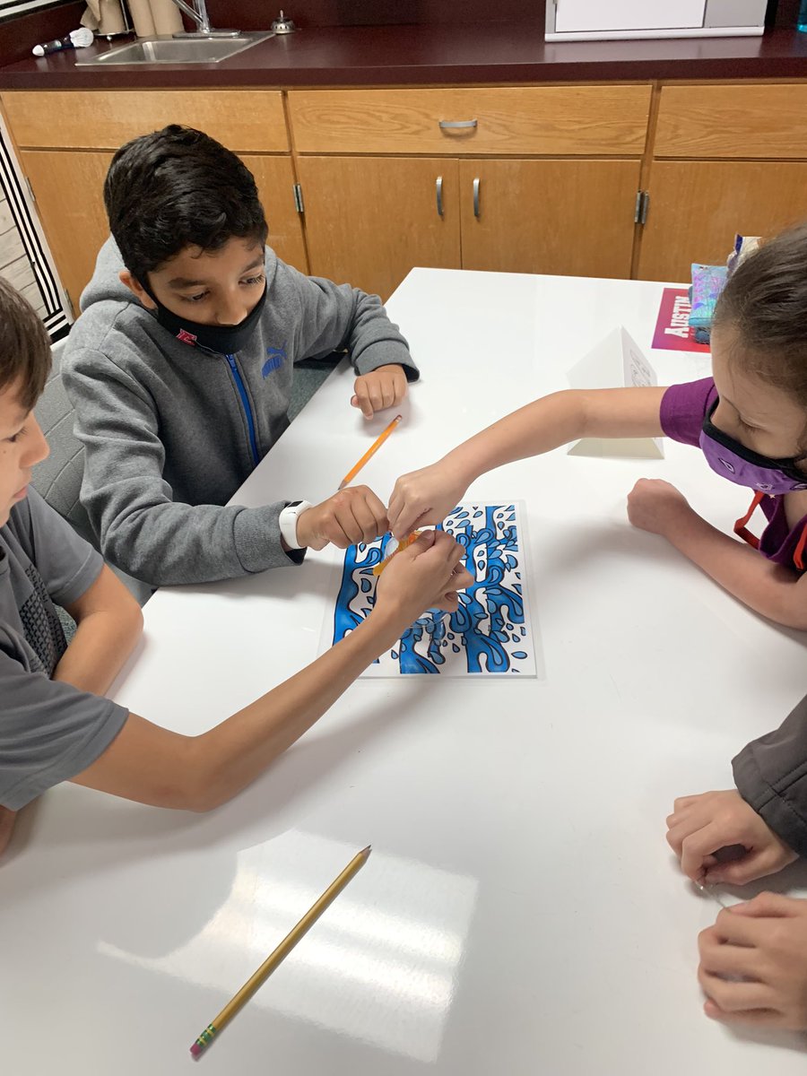 CarrieBoyleCISD's tweet photo. Saving Fred! @AustinElem we believe we are BETTER TOGETHER therefore teamwork proved successful in 5C’s problem solving strategies! #AllinatAustin #CISD_Science https://t.co/ZXi6Rl7Lx9