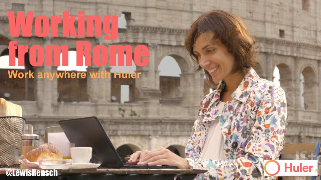 LewisRensch's tweet photo. @OneMinuteBriefs @hulersocial 
Working from home was so last year...
#WorkFromAnywhere https://t.co/dsRGEUr4vp