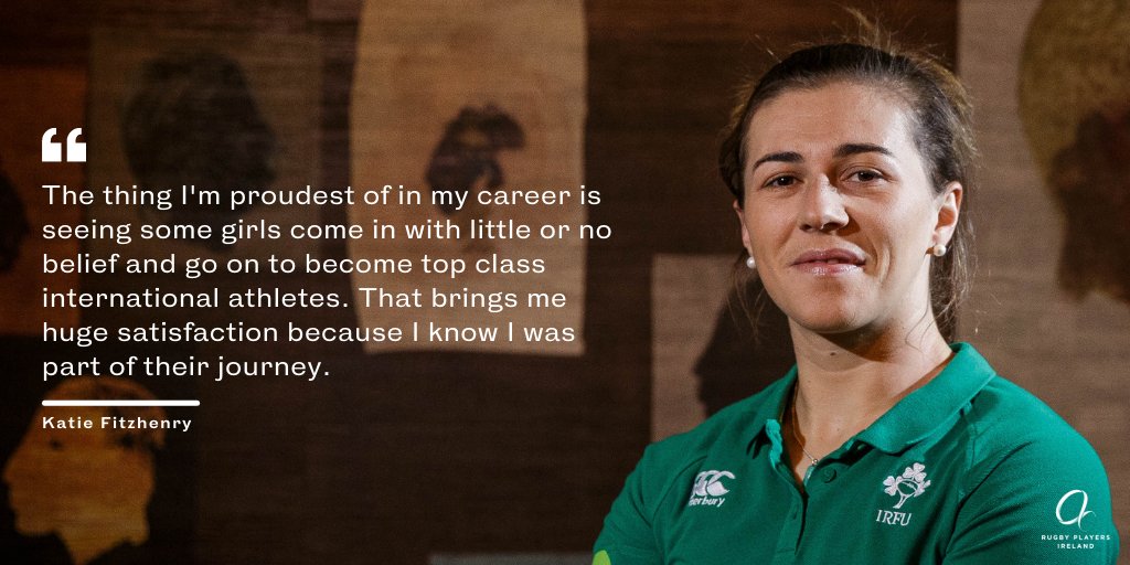 Selfless both on and off the field. As the women's season nears, we caught up with @katiefitz234 who recently announced her retirement from international rugby: bit.ly/3mdCi59 #IrishRugby #NothingLikeIt